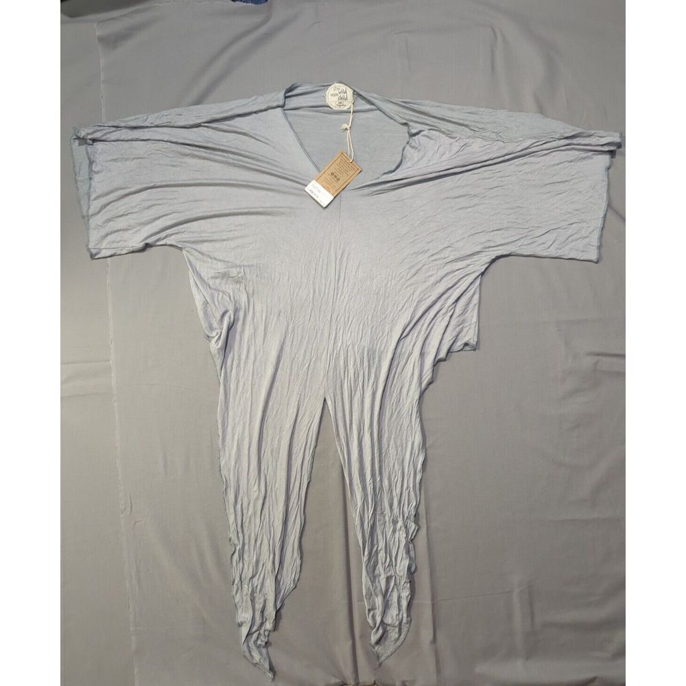 Wild Child Simply Saguaro Paige‎ Tie Front Kimono Stone Grey OS SS2005H